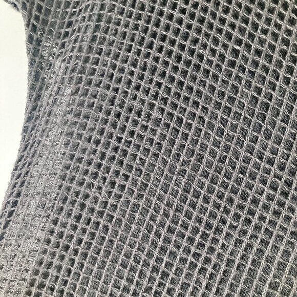 Womens Carol Young Undesigned Mojave Tunic Layered Steel Netting Gray OS NWT - Picture 7 of 10